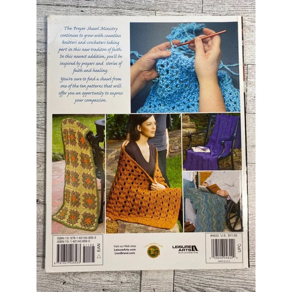 The Prayer Shawl Ministry Volume 2 Leisure Arts 2008 Knit‎ Crochet Patterns
